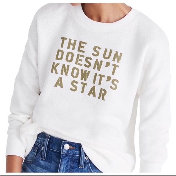 Madewell Sun Star Graphic Sweatshirt 